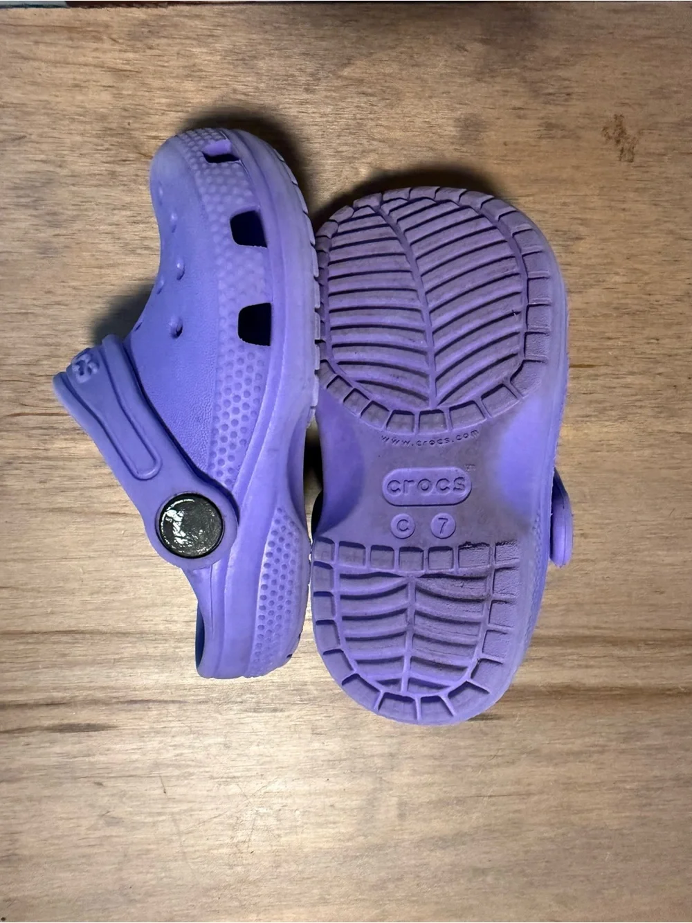 CROCS Kids Classic Clog in Lavender Purple